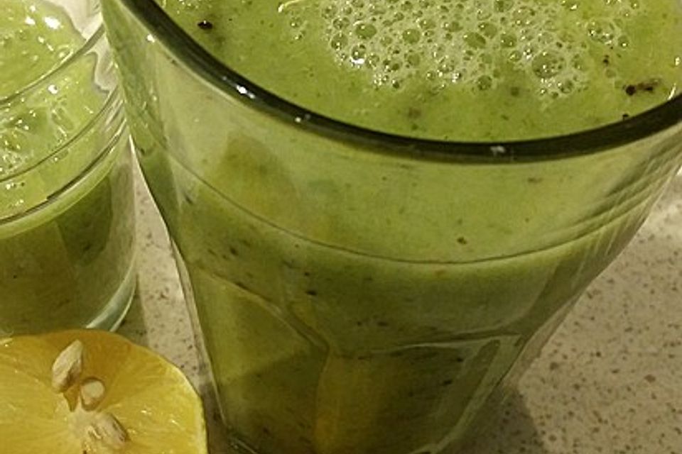 Grüner Frühstücks-Smoothie