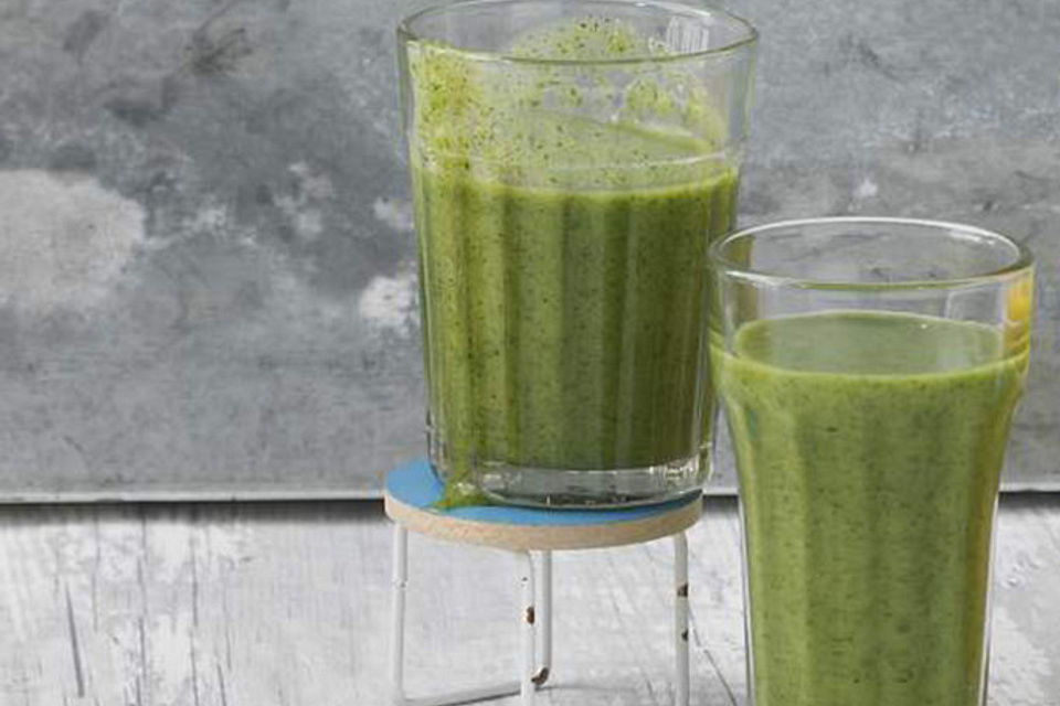 Grüner Frühstücks-Smoothie