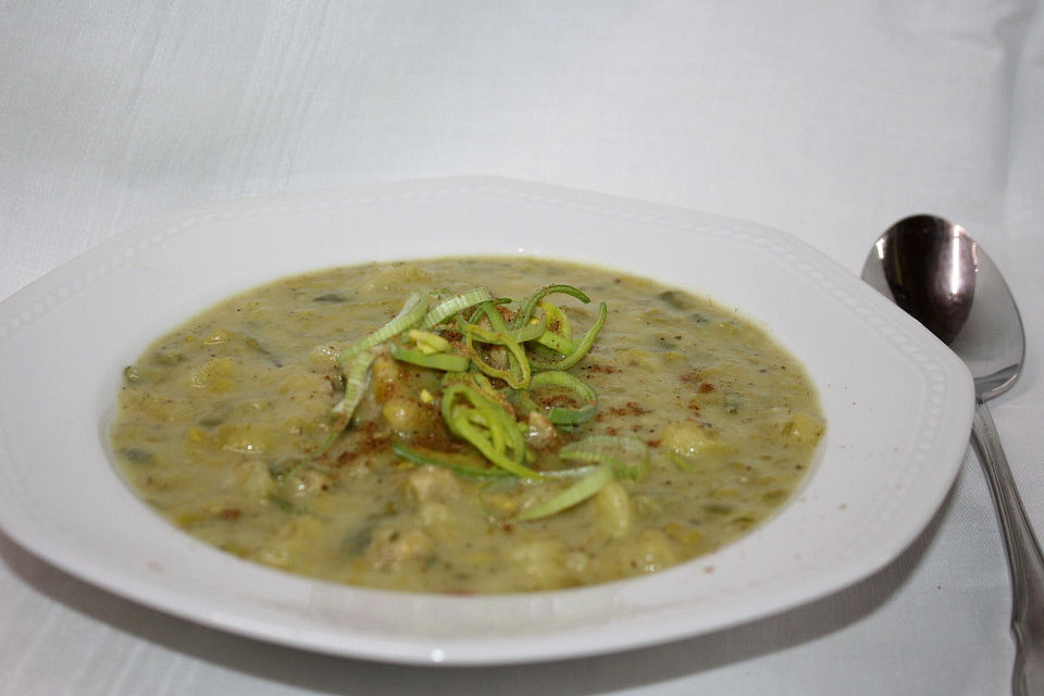 Kartoffel-Lauch-Suppe