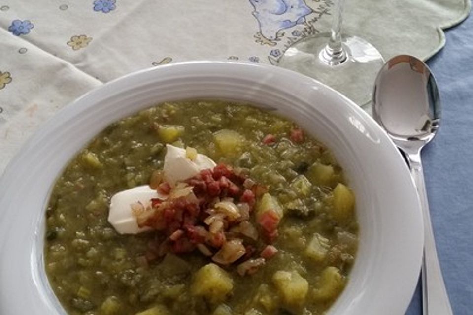 Kartoffel-Lauch-Suppe