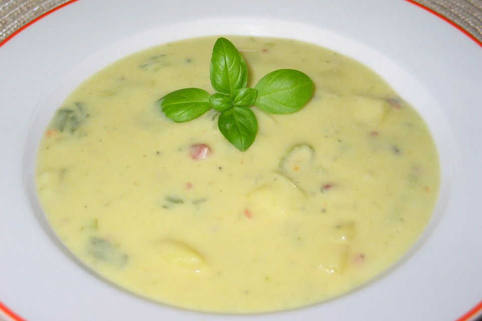 Kartoffel-Lauch-Suppe