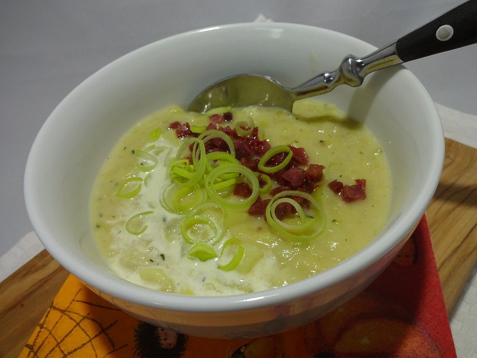 Kartoffel-Lauch-Suppe von Valentine_D| Chefkoch