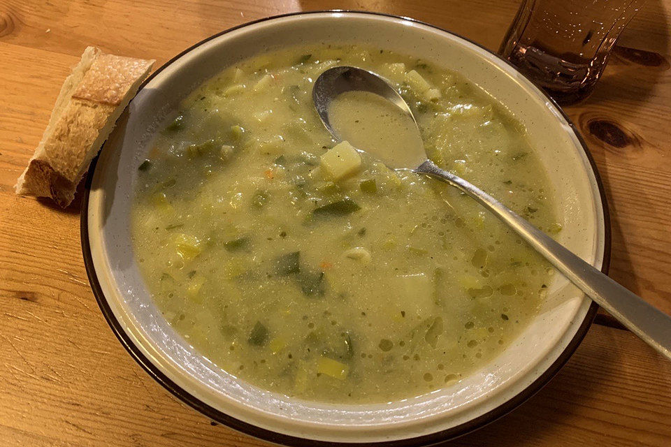 Kartoffel-Lauch-Suppe