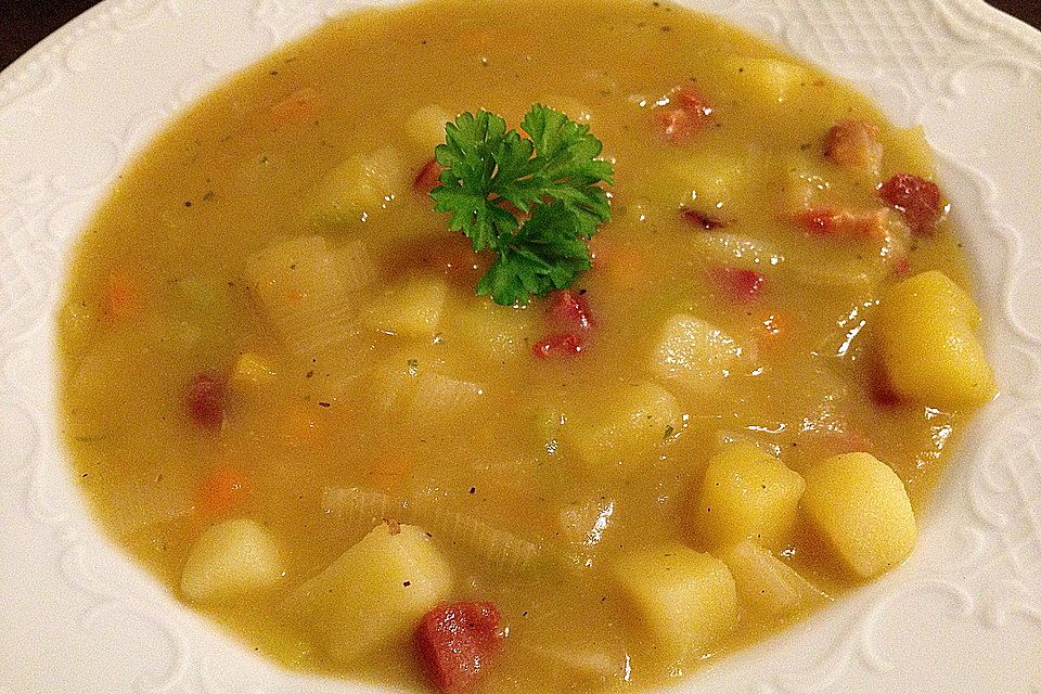 Kartoffel-Lauch-Suppe