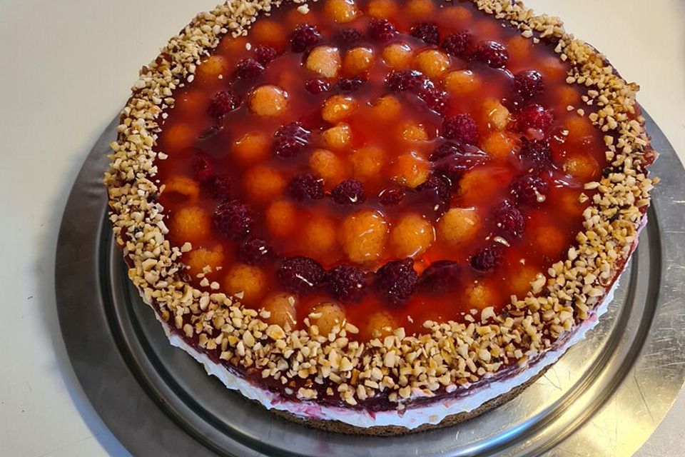 Himbeer-Mascarpone-Torte