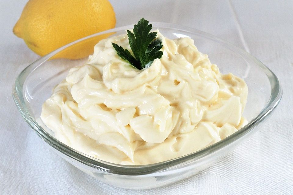 Mayonnaise mit dem Zauberstab