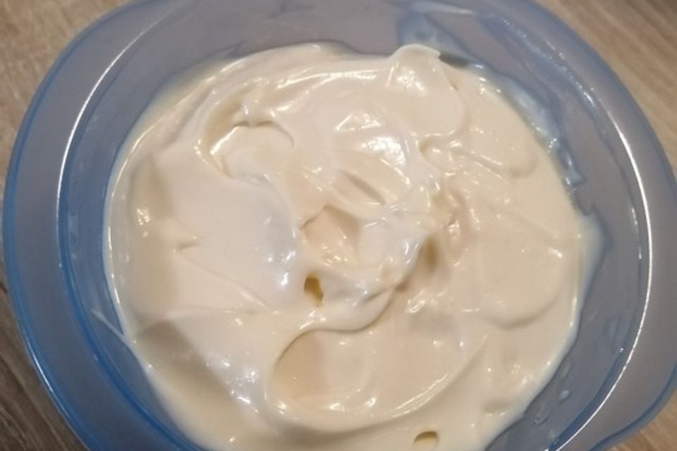 Mayonnaise mit dem Zauberstab