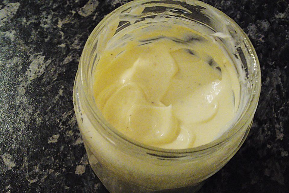 Mayonnaise mit dem Zauberstab