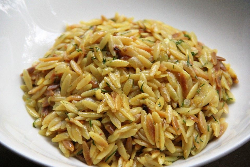 Safran-Dill Orzo