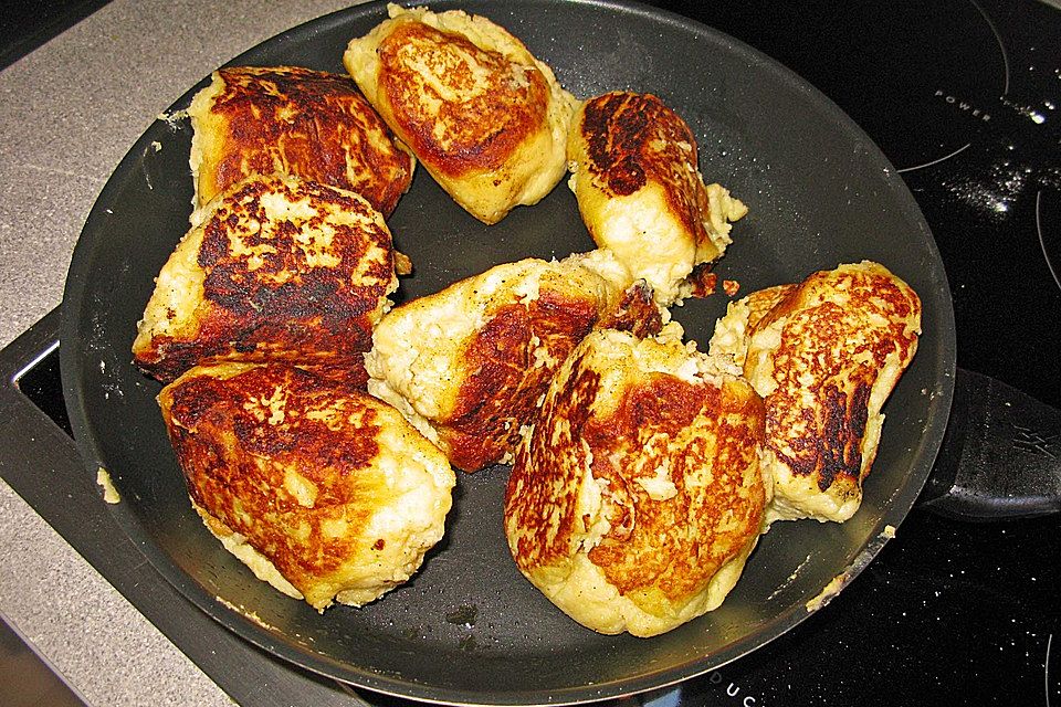 Kartoffeltaler mit Schnittlauch