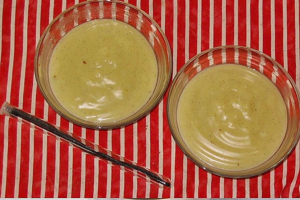 Veganer Vanillepudding