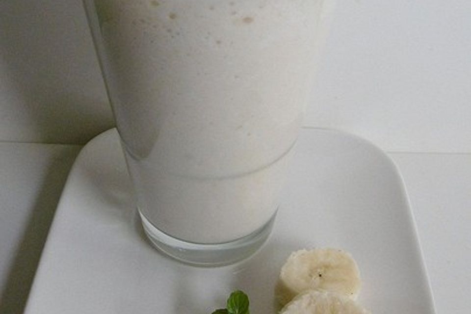 Bananen-Birnen-Sojashake