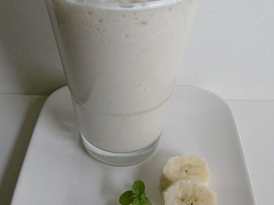 Bananen-Birnen-Sojashake| Chefkoch