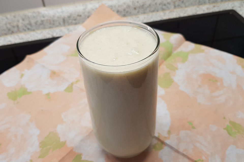 Bananen-Birnen-Sojashake