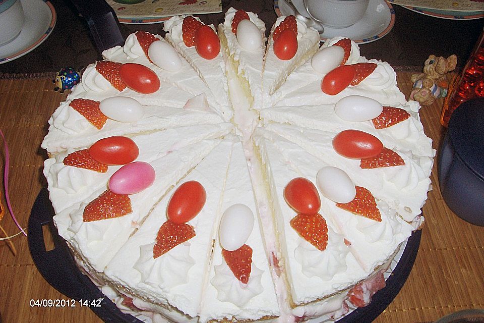 Erdbeertorte