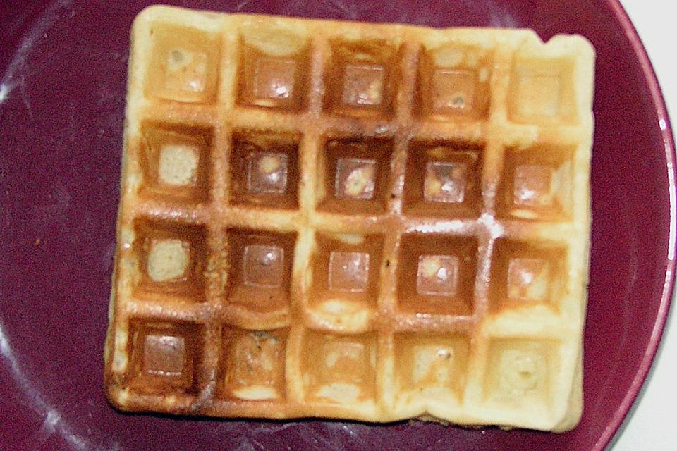 Knusprige Joghurt - Waffeln