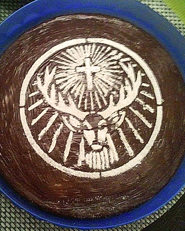 Jägermeister-Kuchen mit Logo