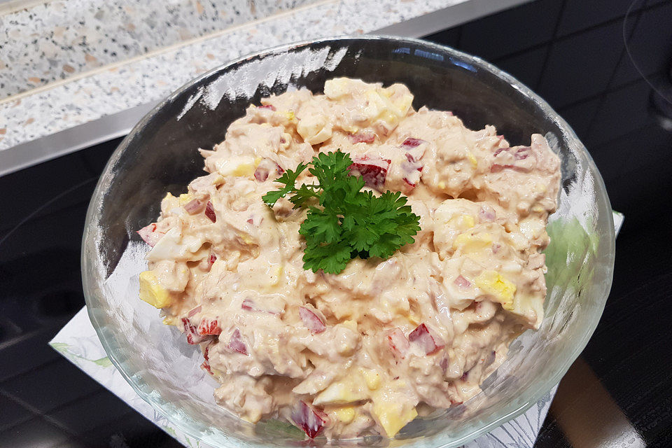 Thunfisch-Eier-Salat