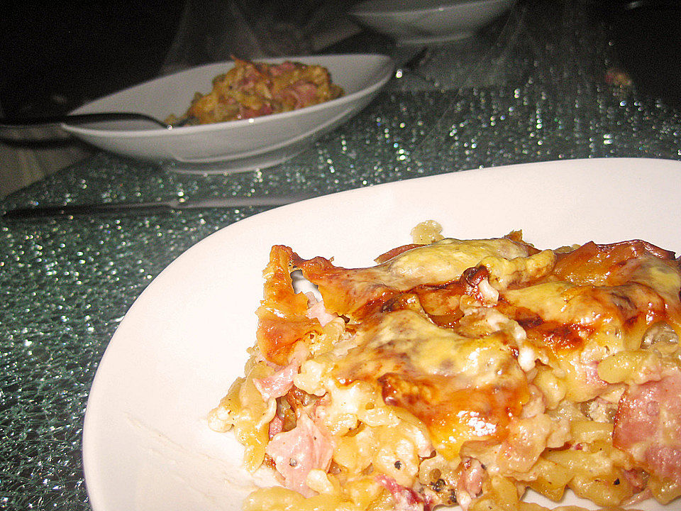 Nudel-Schinken-Gratin von Serenade1611| Chefkoch Nudel-Schinken-Gratin von Serenade1611| Chefkoch