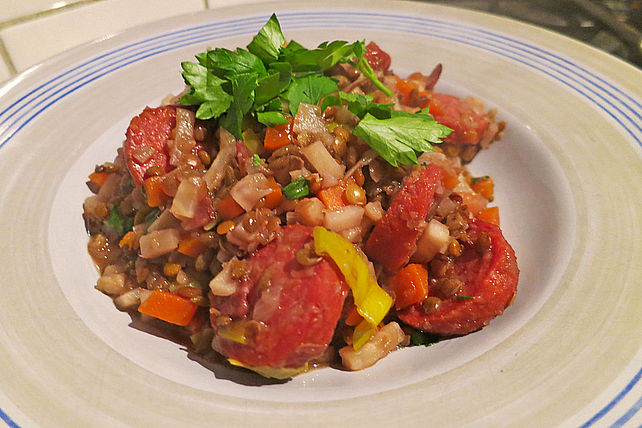 Italienischer Linseneintopf mit Salsicce von Molina29| Chefkoch