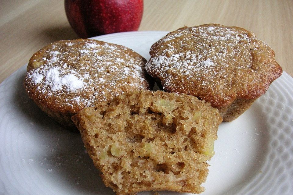 Apfel-Zimt-Muffins