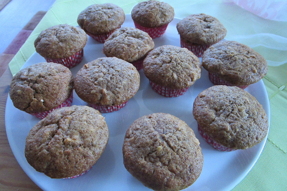 Apfel-Zimt-Muffins