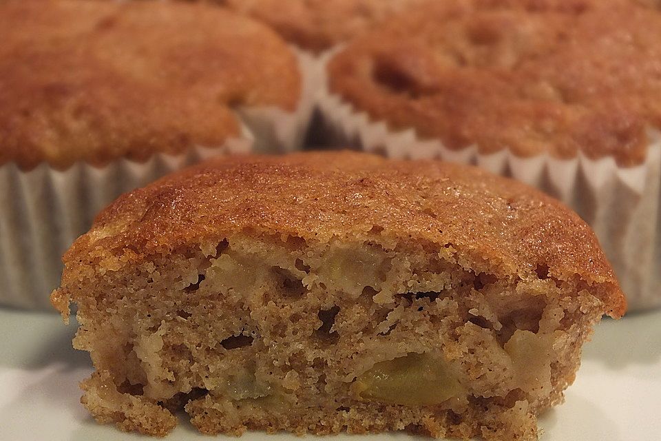 Apfel-Zimt-Muffins