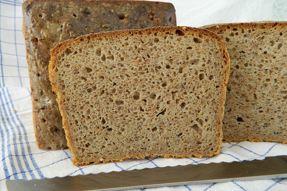 Sauerteigbrot ohne Hefe