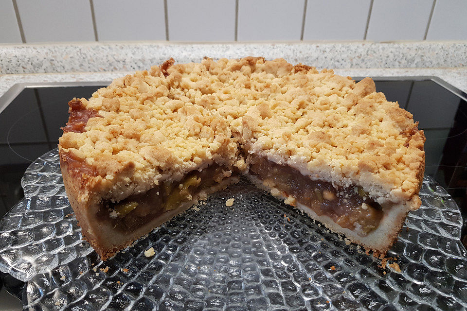 Rhabarber Streuselkuchen "Kate"