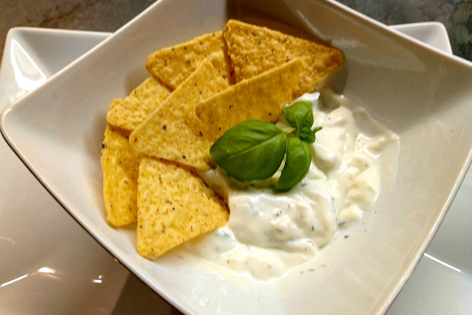 Sour Cream für Nachos/Tortilla Chips