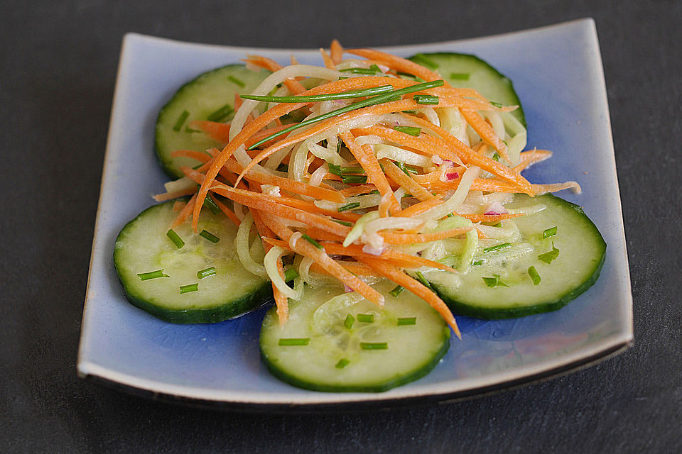 Gurken-Karotten-Salat Gurken-Karotten-Salat
