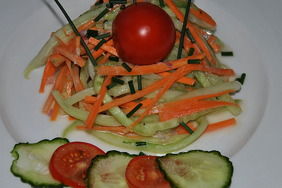 Gurken-Karotten-Salat Gurken-Karotten-Salat