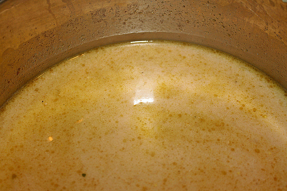 Feine Grünkernsuppe