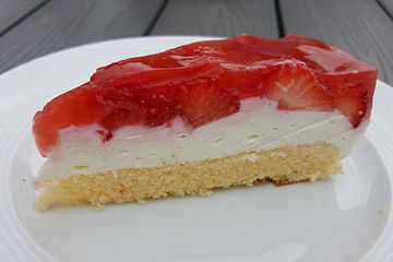 Erdbeerkuchen Mit Quark Und Sahne Von Diehummel1966 Chefkoch