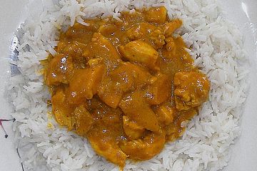 Fruchtiges Curry - Geschnetzeltes