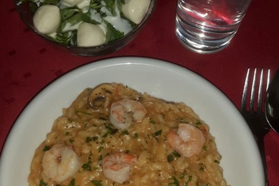 Garnelen - Risotto