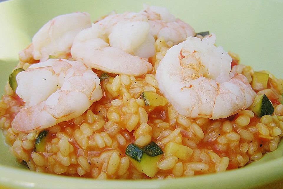 Garnelen - Risotto