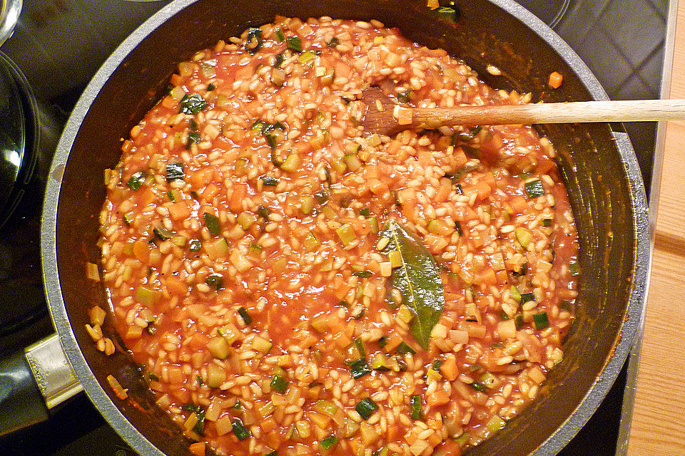 Garnelen - Risotto