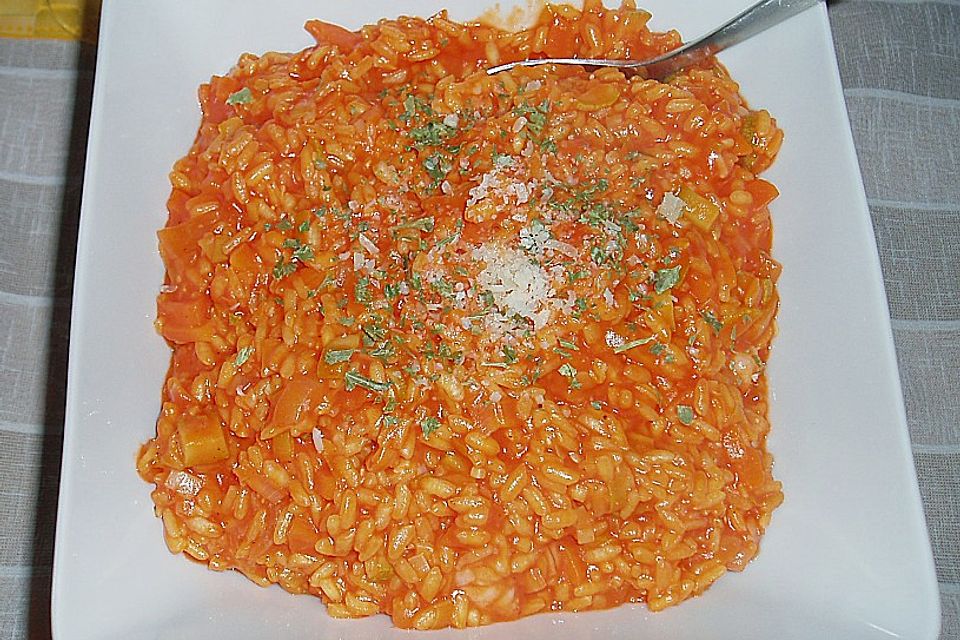 Garnelen - Risotto