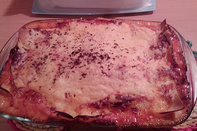 Vegetarische Lasagne mit Käsesoße und Porree von Naschatka| Chefkoch