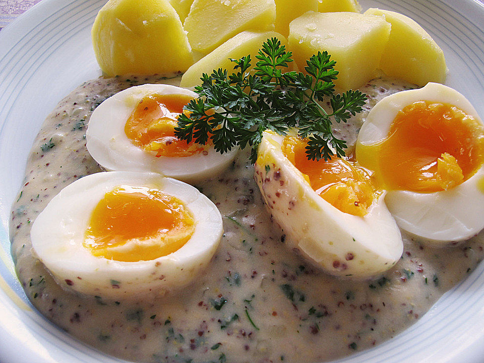 Kerbel-Senf-Eier von Monika| Chefkoch