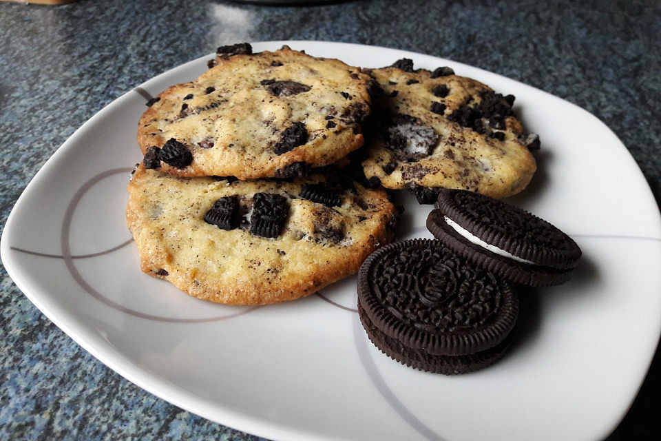 Oreo Cheesecake Cookies