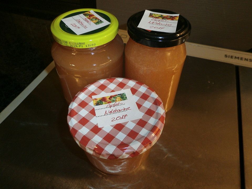 Nektarinen-Apfel-Marmelade von souzel| Chefkoch