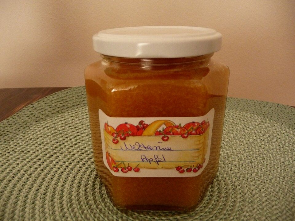 Nektarinen-Apfel-Marmelade von souzel| Chefkoch