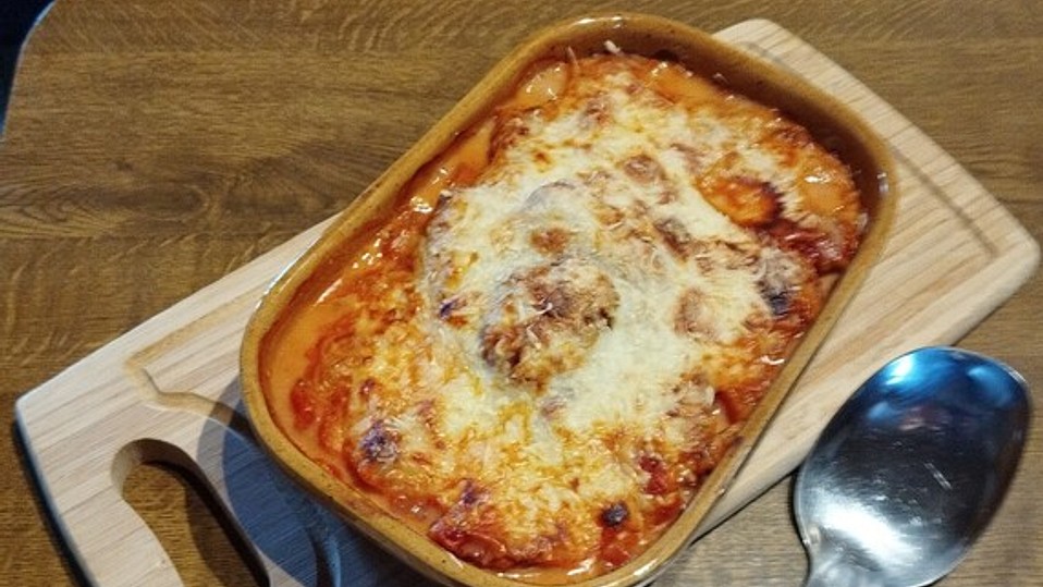 Überbackenes Hähnchenbrustfilet von beautiful22 Überbackenes Hähnchenbrustfilet von beautiful22