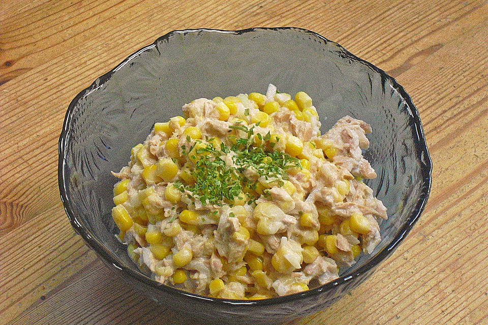 Mais-Thunfisch-Salat