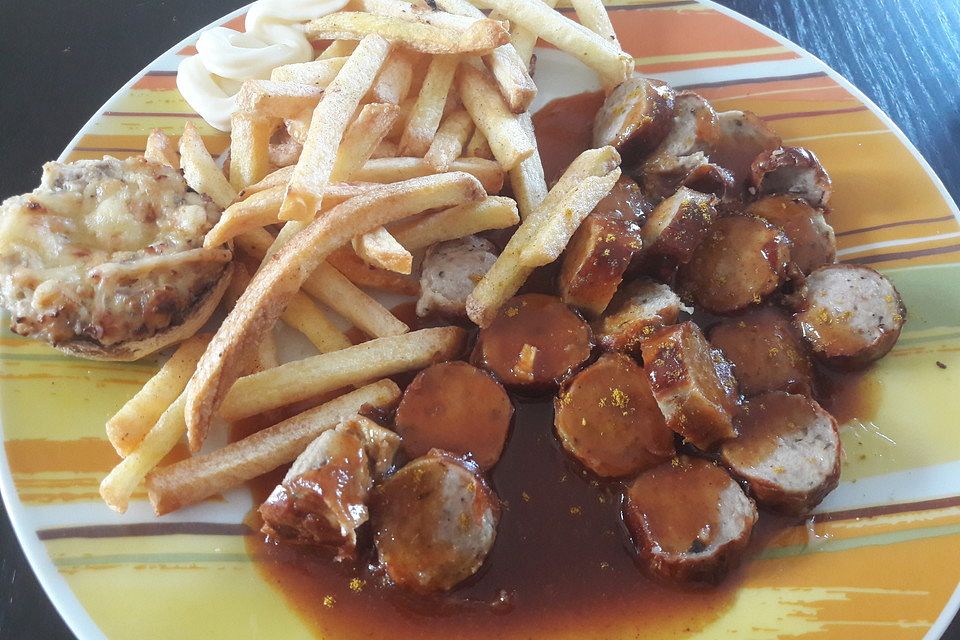 Sauce für Currywurst