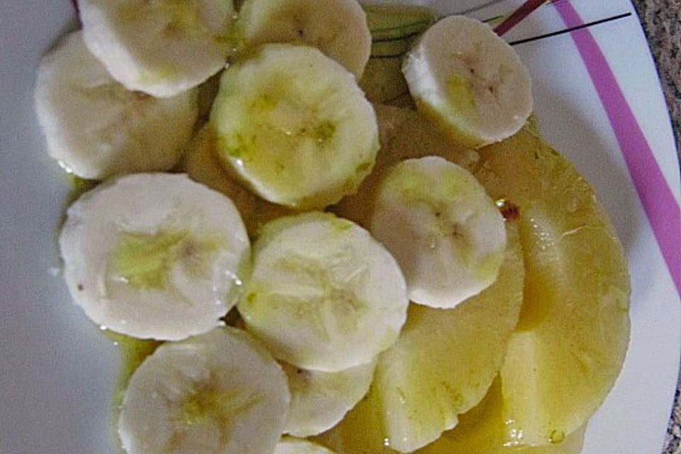 Ananas-Bananen-Salat