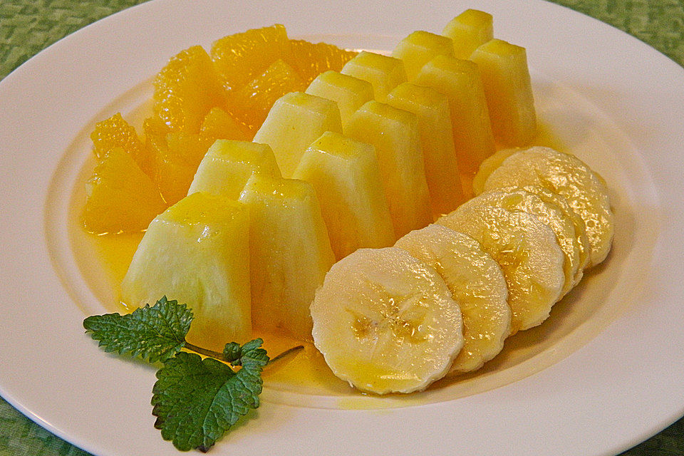 Ananas-Bananen-Salat