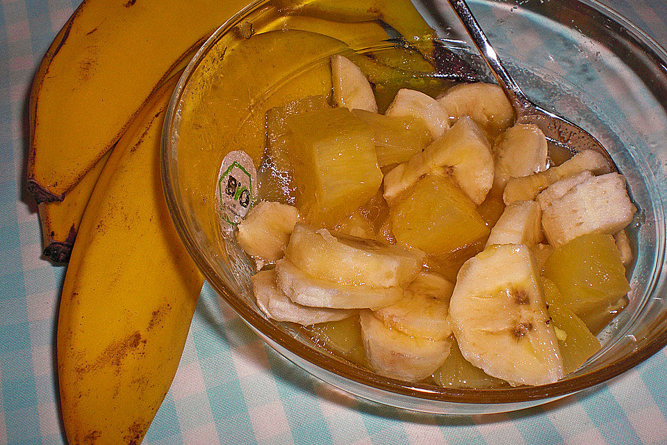 Ananas-Bananen-Salat